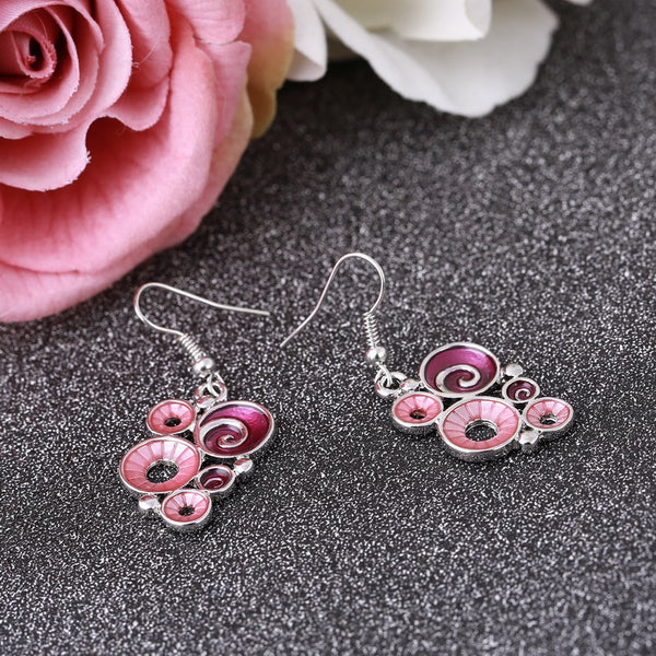 Stylish Oil Painting Jewelry Set