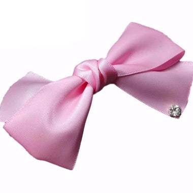 Cute Pink Ribbon Barrettes